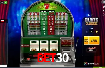 Descubra o Mundo do Cassino Online com bet30